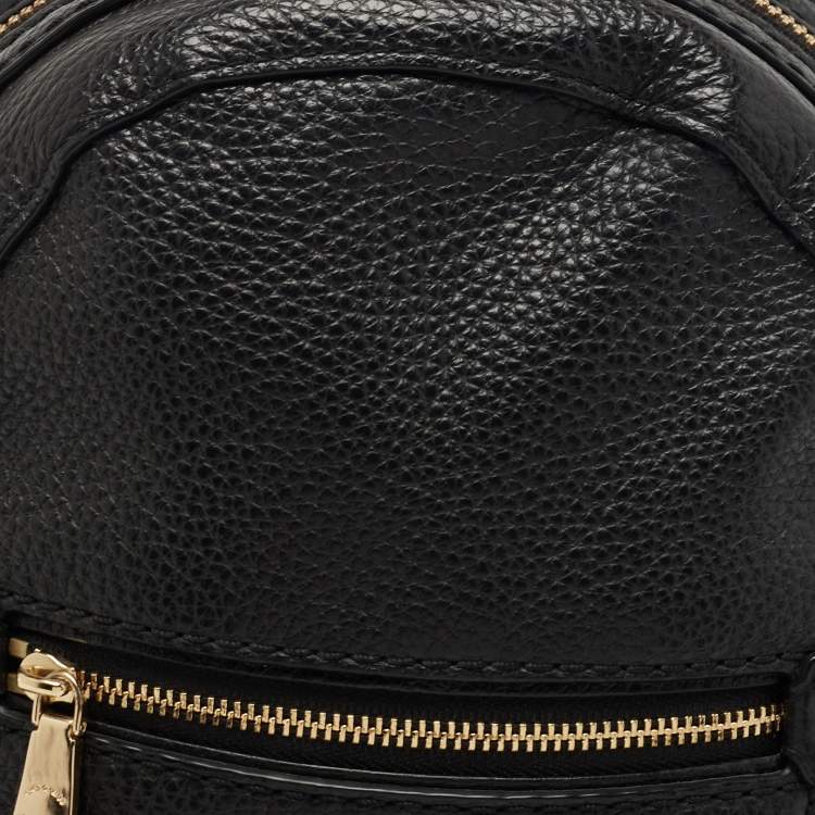 Pre Owned Coach Black Leather Andi Backpack