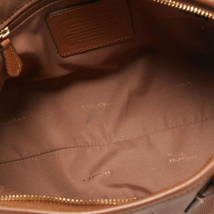 Pre Owned Coach Brown Leather Nolita Satchel