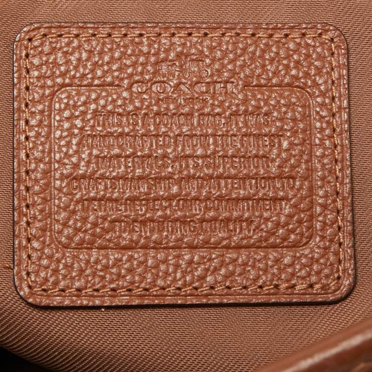 Pre Owned Coach Brown Leather Nolita Satchel
