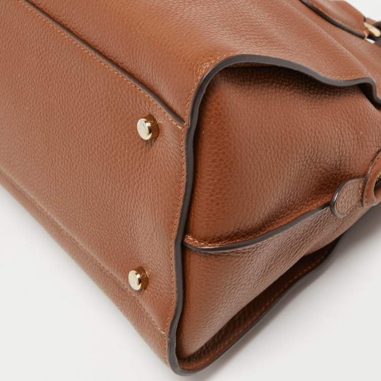 Pre Owned Coach Brown Leather Nolita Satchel