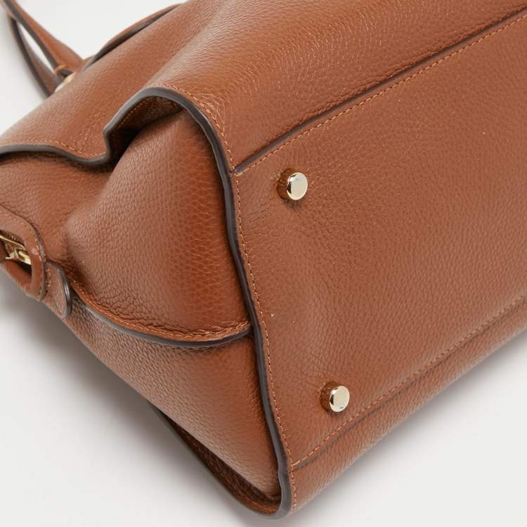Pre Owned Coach Brown Leather Nolita Satchel
