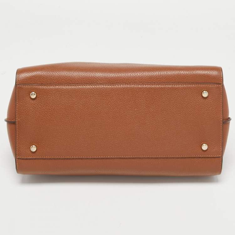 Pre Owned Coach Brown Leather Nolita Satchel