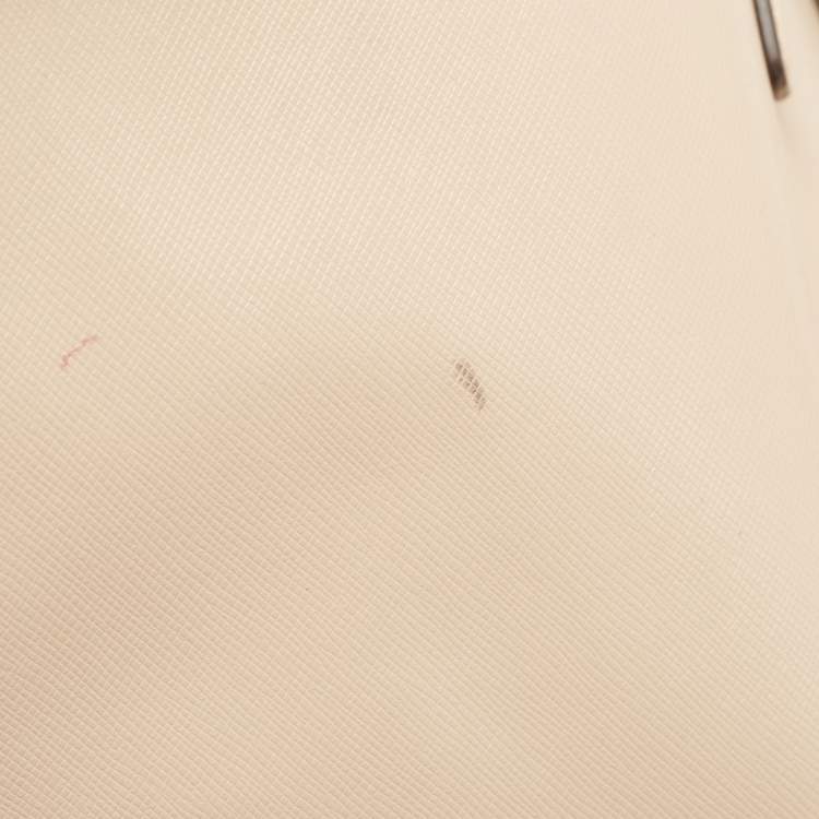 Pre Owned Coach Beige Leather Park Metro Tote