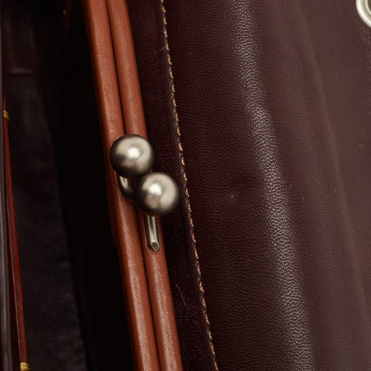 مملوكة مسبقًا Coach Blue Leather Dinky Link 1941 Crossbody Bag