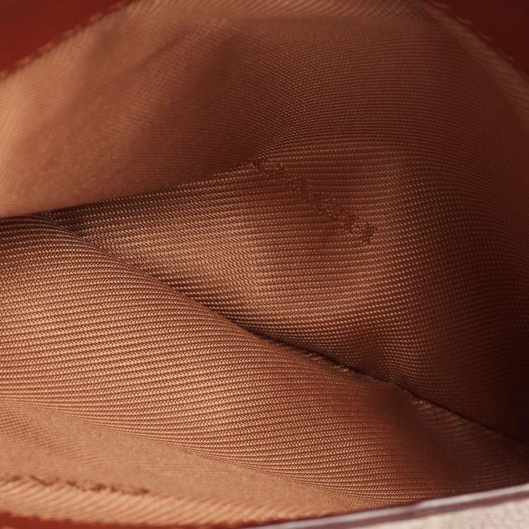 Pre Owned Coach Brown Signature Coated Canvas Camera Bag
