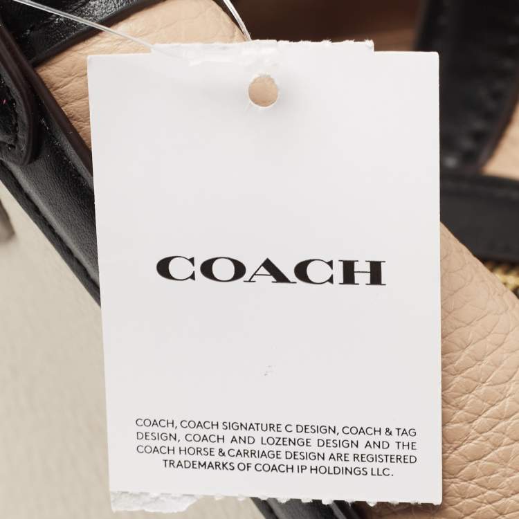 Pre Owned Coach Multicolor Leather Kristy Shoulder Bag