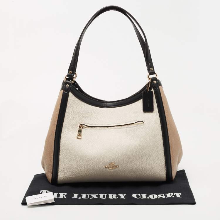 Pre Owned Coach Multicolor Leather Kristy Shoulder Bag