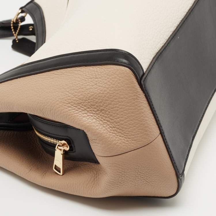 Pre Owned Coach Multicolor Leather Kristy Shoulder Bag