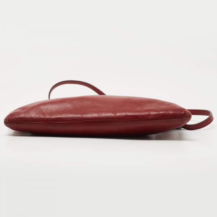 مملوكة مسبقًا Coach Red Leather East/West Swingpack Crossbody Bag