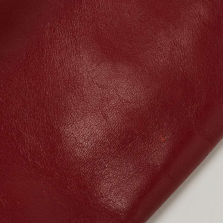مملوكة مسبقًا Coach Red Leather East/West Swingpack Crossbody Bag