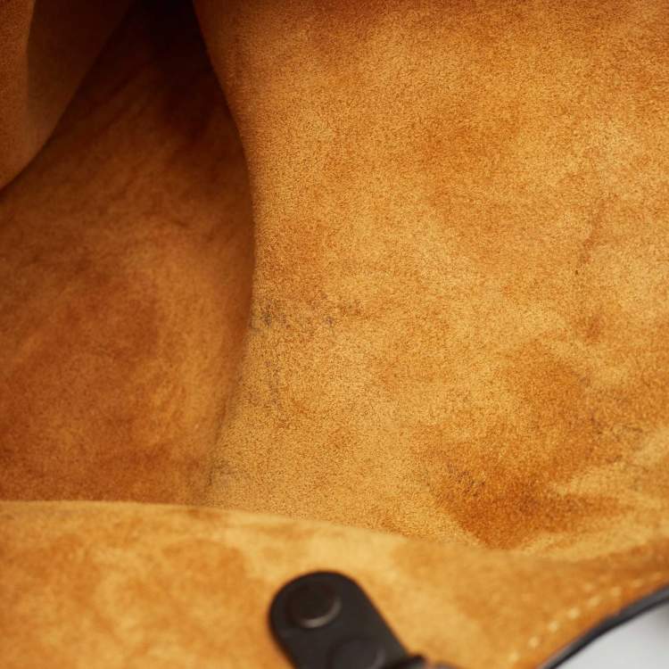 مملوكة مسبقًا Coach Burgundy/Tan Leather and Suede Rogue Tote