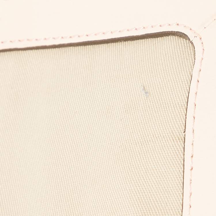Pre Owned Coach Pink Leather Legacy Romy Top Handle Bag
