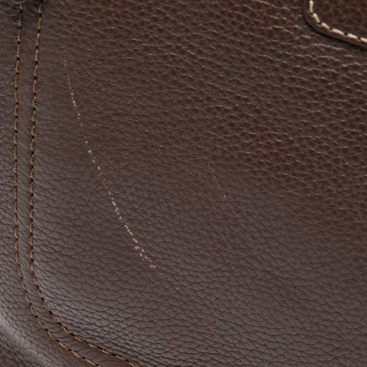 مملوكة مسبقًا Coach Dark Brown Leather Penelope Tote