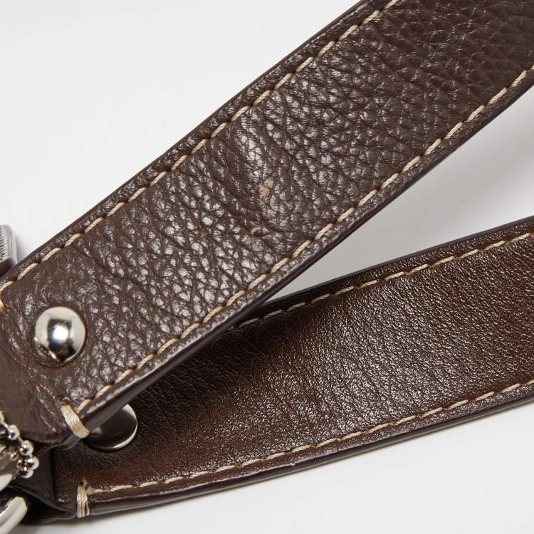 مملوكة مسبقًا Coach Dark Brown Leather Penelope Tote