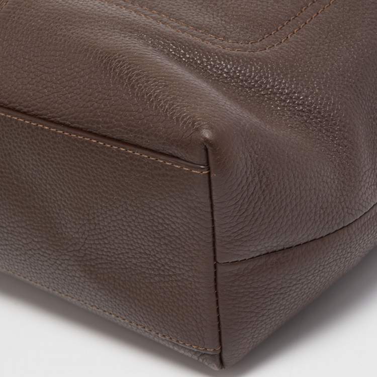 مملوكة مسبقًا Coach Dark Brown Leather Penelope Tote
