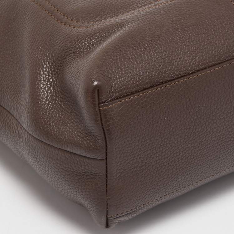 مملوكة مسبقًا Coach Dark Brown Leather Penelope Tote