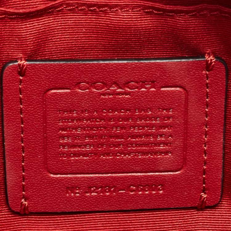 Pre Owned Coach Black Leather Horse And Carriage Camera Crossbody Bag 