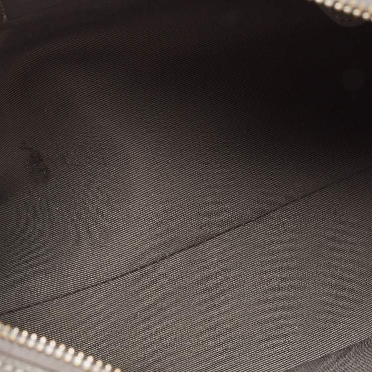 Pre Owned Coach Grey Leather Mini Bennett Satchel