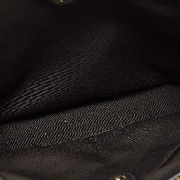 Pre Owned Coach Dark Brown Coated Canvas Mini Christie Carryall Satchel