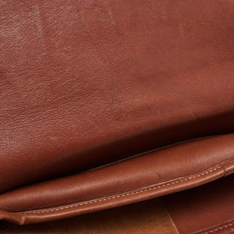 Pre Owned Coach Brown Leather Branson Tote 