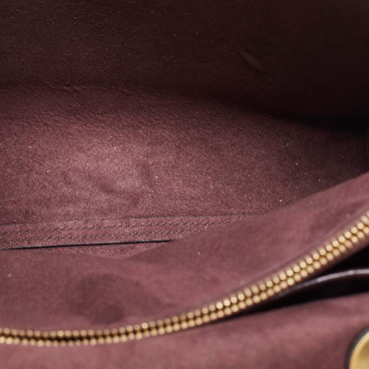 Pre Owned Coach Black Leather Small Parker Chain Flap Shoulder Bag