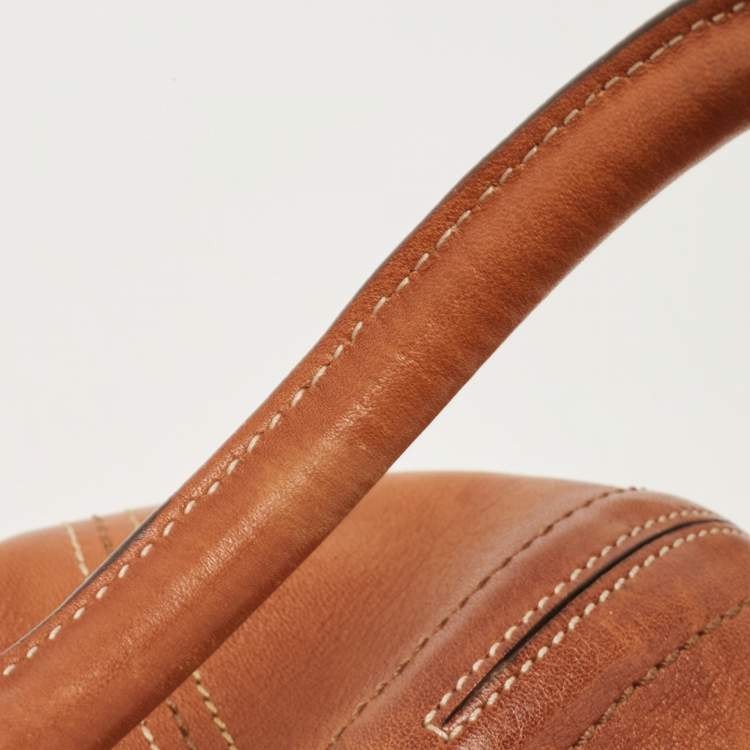 Pre Owned Coach Brown Leather Soho Hampton Satchel