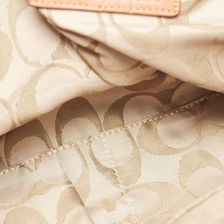 Pre Owned Coach Brown Leather Soho Hampton Satchel