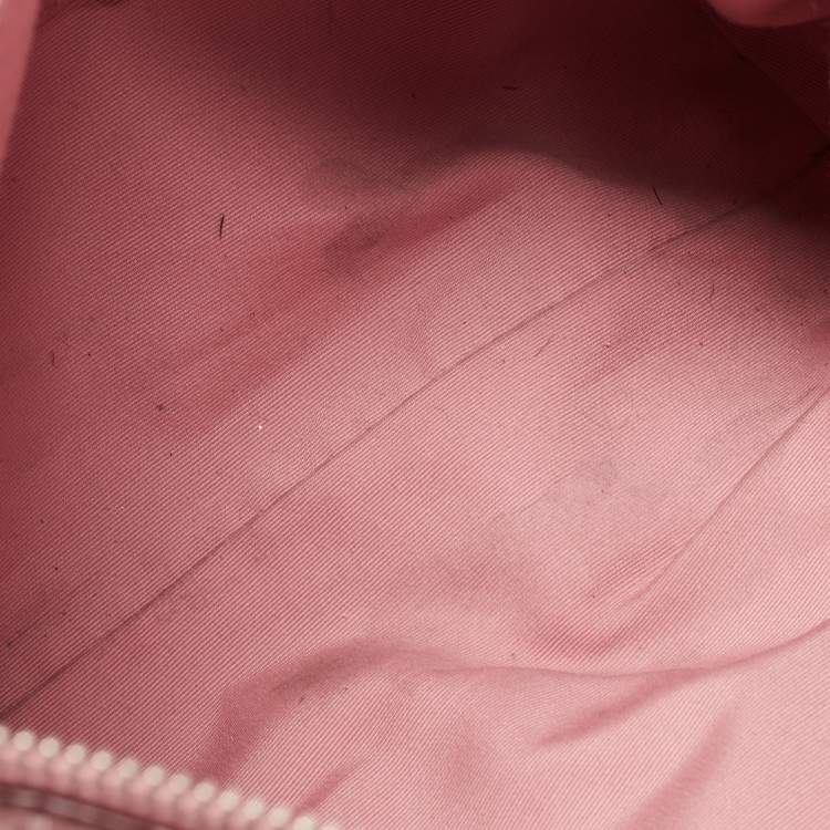 Pre Owned Coach Pink Leather Kelsey Satchel