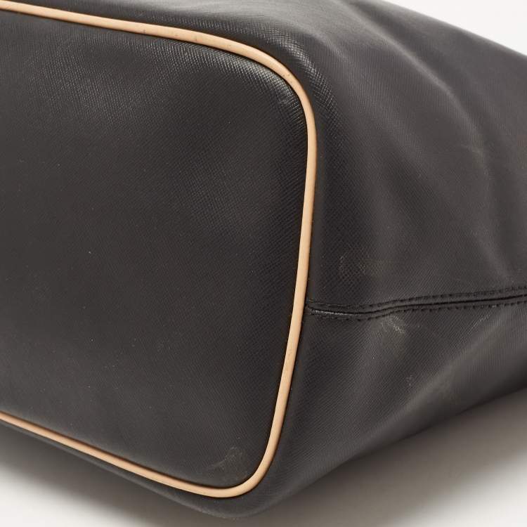مملوكة مسبقًا Coach Black Leather Large Metro Tote
