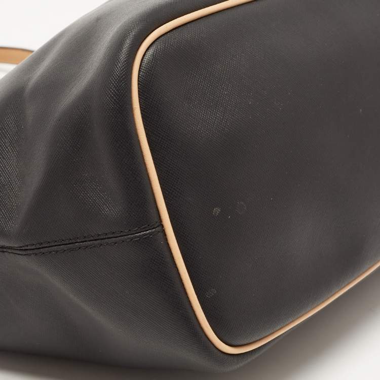 مملوكة مسبقًا Coach Black Leather Large Metro Tote