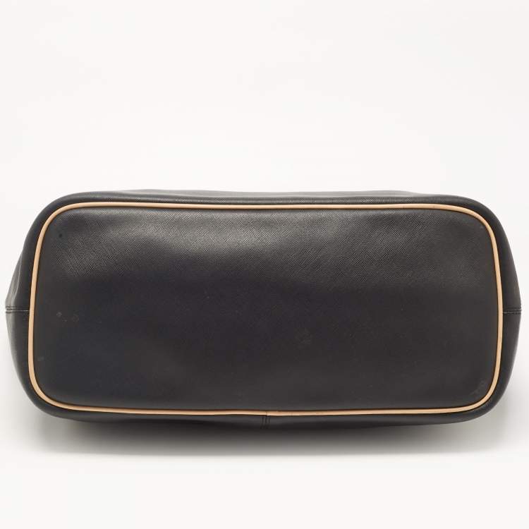 مملوكة مسبقًا Coach Black Leather Large Metro Tote