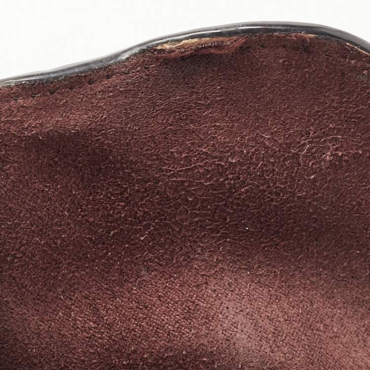 Pre Owned Coach Black Pebbled Leather Tabby Shoulder Bag 