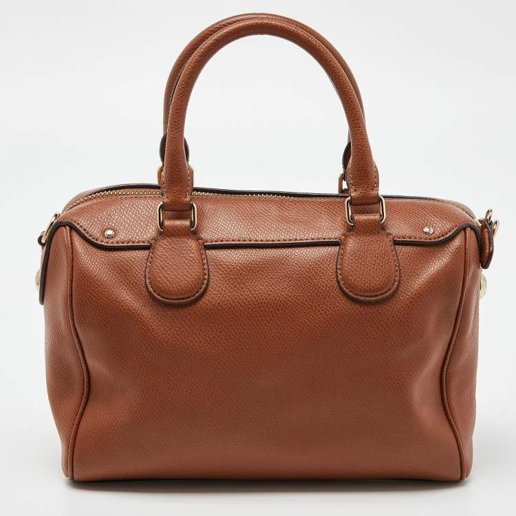 مملوكة مسبقًا Coach Brown Leather Mini Bennett Satchel