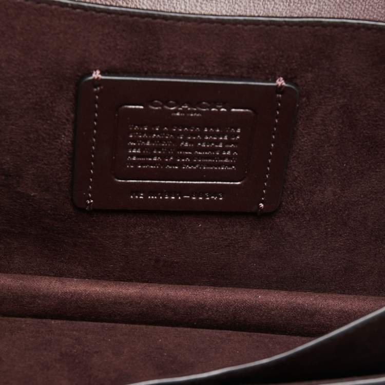 مملوكة مسبقًا Coach Multicolor Horse And Carriage Print Coated Canvas And Leather Camille Crossbody Bag