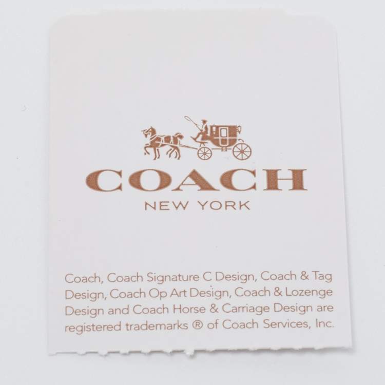 Pre Owned Coach Light Pink Leather Slim ID Zip Card Holder