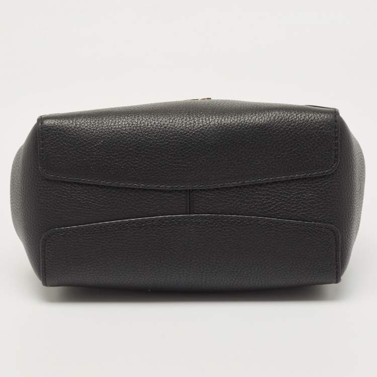 Pre Owned Coach Black Leather Hadley Hobo 21