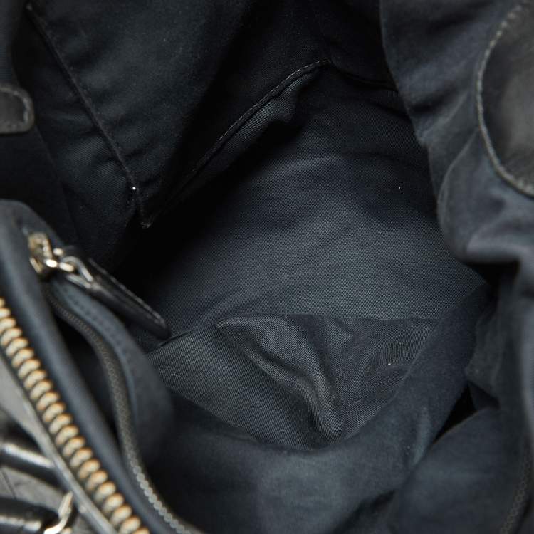 مملوكة مسبقًا Coach Black Leather Rory Legacy Tote