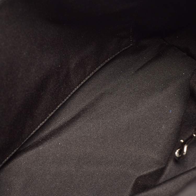 Pre Owned Coach Black Signature Canvas and Leather Small Lexy Shoulder Bag