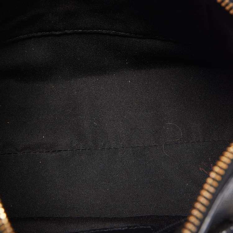 Pre Owned Coach Black Leather Mini Bennett Satchel
