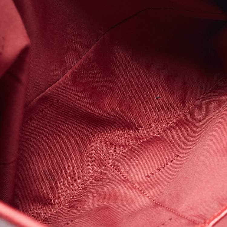 Pre Owned Coach Red Leather Marlon Hobo