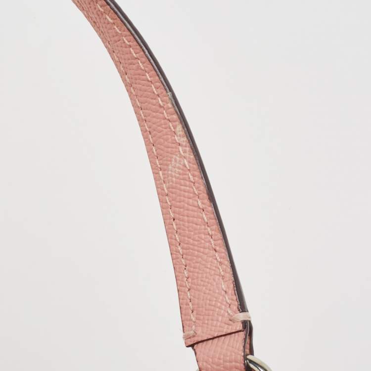 Pre Owned Coach Pink Leather Minetta Satchel