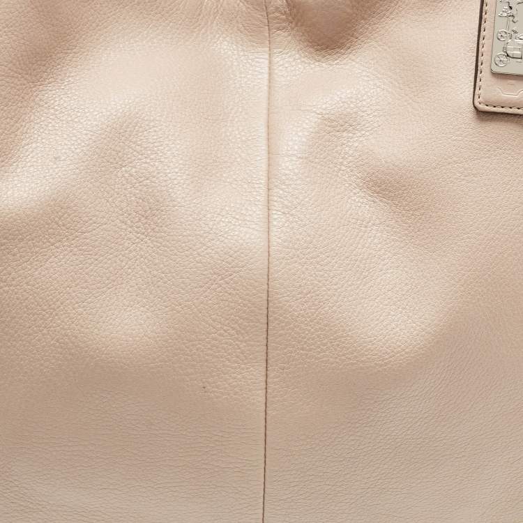 مملوكة مسبقًا Coach Beige Leather Edie Satchel