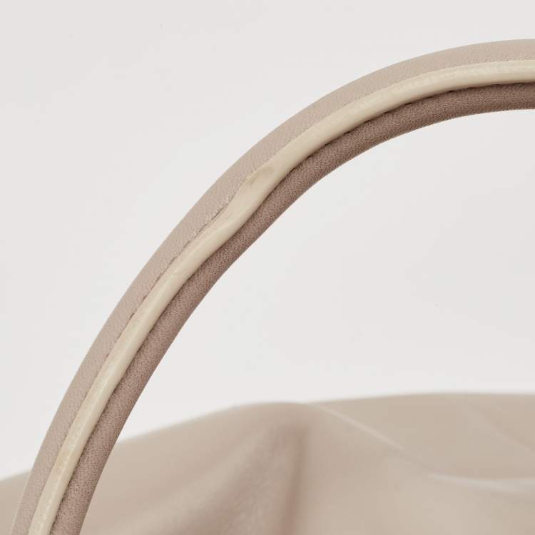 Pre Owned Coach Lilac Leather Crosby Carryall Tote