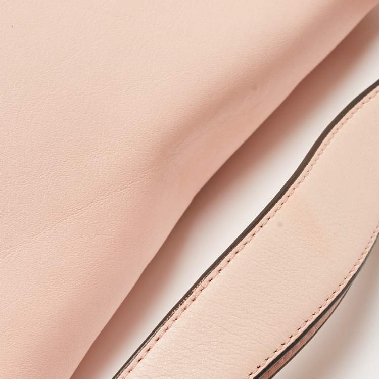Pre Owned Coach Blush Pink Leather Legacy Romy Top Handle Bag 