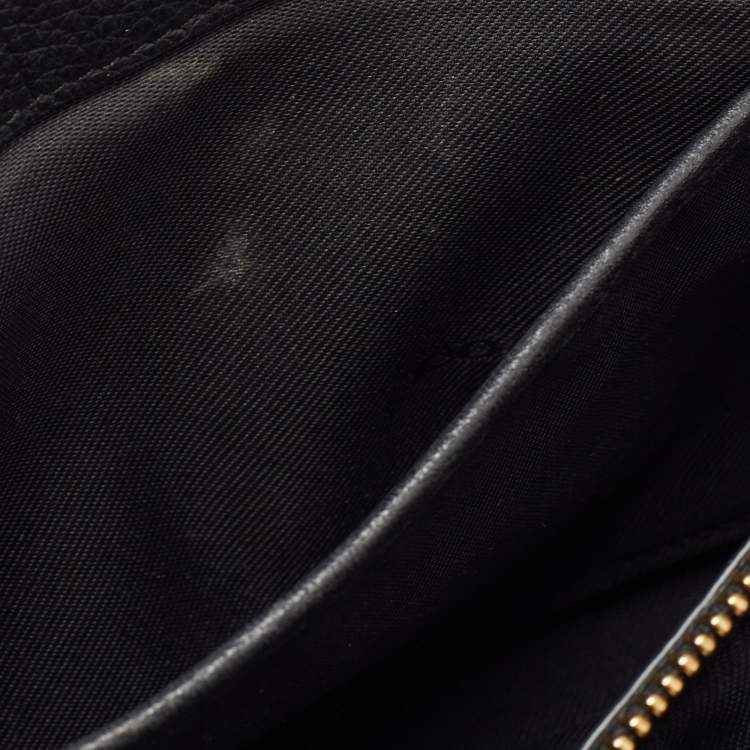Pre Owned Coach Black Leather Mercer 24 Satchel