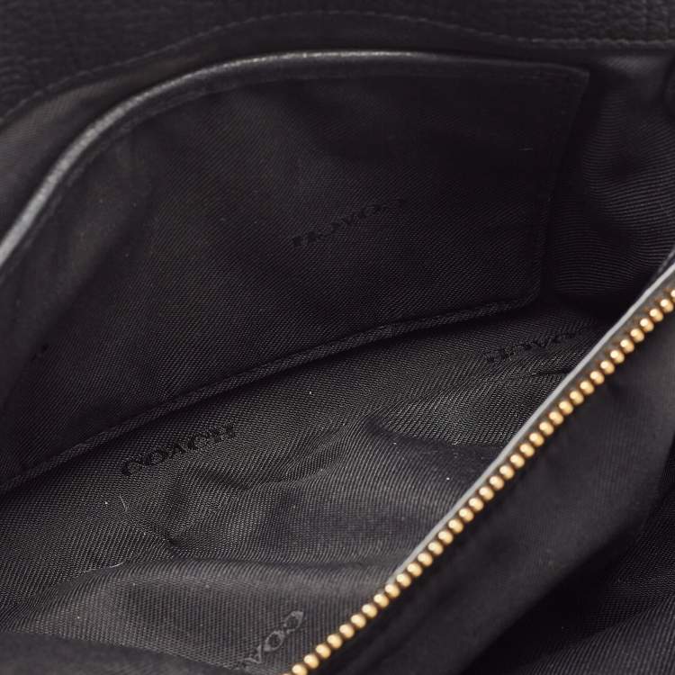 Pre Owned Coach Black Leather Mercer 24 Satchel