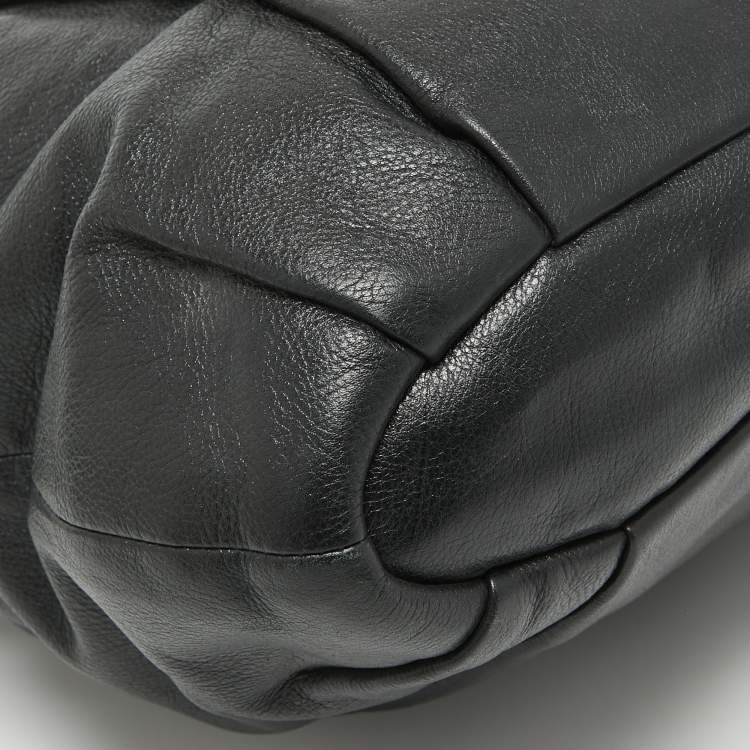 Pre Owned Coach Black Leather Sophia Madison Tote