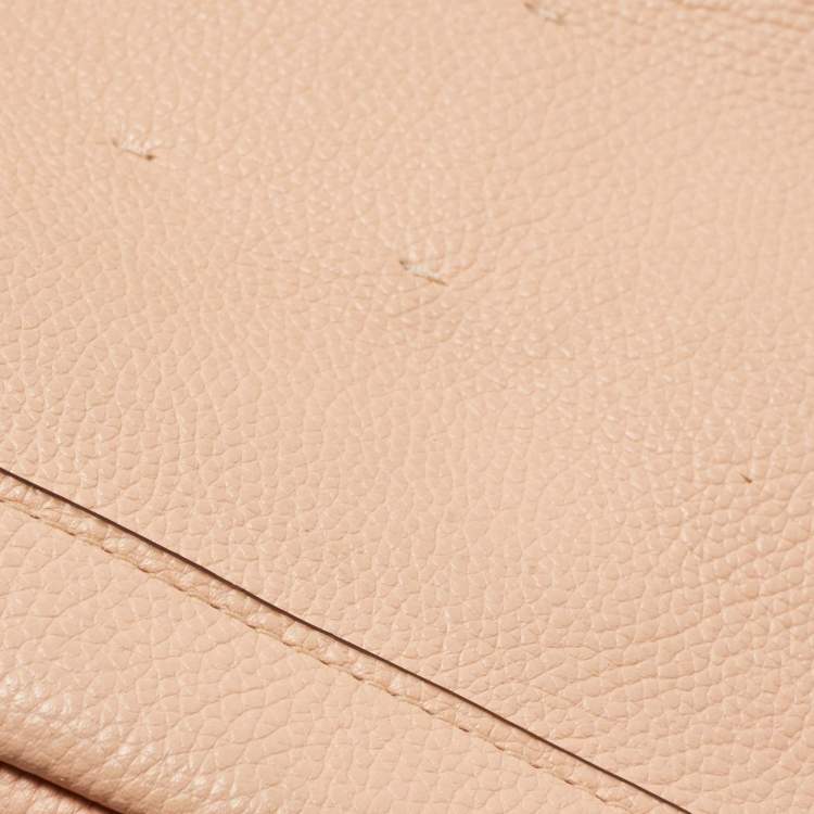 Pre Owned Coach Orange Pebbled Leather Hadley 21 Hobo