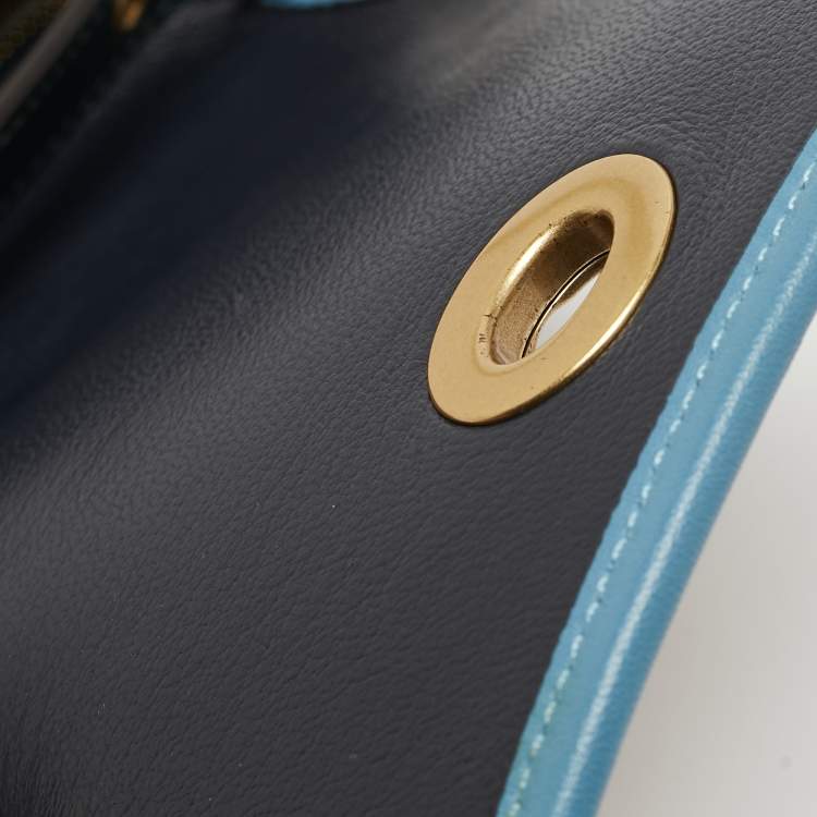 مملوكة مسبقًا Coach Multicolor Leather Colorblock Rambler 16 Crossbody Bag