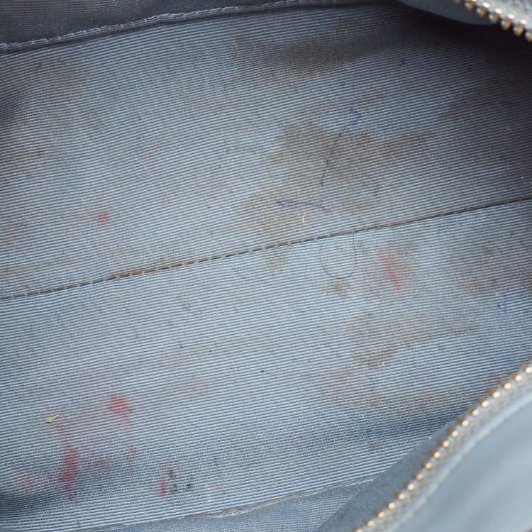 Pre Owned Coach Blue Leather Swagger 20 Tote